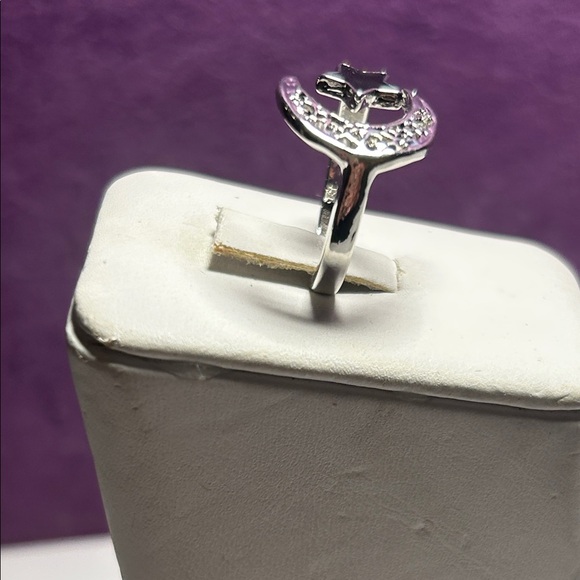 Moon and Star Ring - Picture 2 of 6